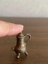 Vintage Minyatür Pirinç Heykelcik Koleksiyonu