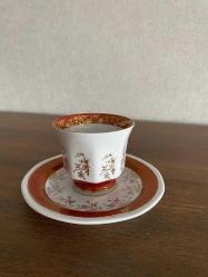 Vintage Yugoslavya Zajecar Porselen Expresso Kahve Kupası