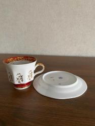 Vintage Yugoslavya Zajecar Porselen Expresso Kahve Kupası