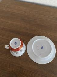 Vintage Yugoslavya Zajecar Porselen Expresso Kahve Kupası
