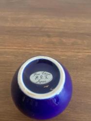 Vintage Minyatür Çini Japon Porseleni Vazo