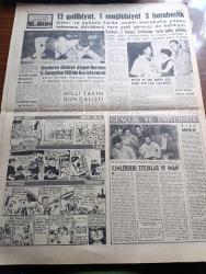 Son Havadis Gazetesi - 8 Haziran 1961 - 22 Kızıl Tevkif Edildi - Yeraltı Faaliyetleri Yapan Komünist Bir Şebeke Meydana Çıkarıldığı Açıklandı - Cemal Gürsel Komünistlerin Tevkifi Hakkında Ne Diyor - Vatan Cephesi Davasında Müdafaa Başladı - Yeni Partiler Seçime Girecek - CHP'nin Dernek İdare Heyetlerine Siyasi Baskı Devam Ediyor -  Gazeteciler Adına Milli Türk Talebe Birliğine Cevap Verildi - Yassıada Film Geliri Din Eğitimine Ayrıldı - Tarihte Adli Hatalar Yazan Leonard Knott Yazı Dizisi - Hazreti Muhammed'in Ebediyete İntikal Edişinin Yıldönümü Münasebetiyle Bir Güneş Gurub Ederken Yazan Ragıp Akyavaş - Türkiye'de Komünist Hareketleri Hazırlayan İlhan Darendelioğlu Yazı Dizisi - Bozkurtların Ölümü Yazan Nihal Atsız - 3. Dünya Harbinin İçindeyiz - Bir Film veya Artisti Meşhur Etmek İçin Ajanların Buluşları - Dünya Güreş Şampiyonasında 5. Gün - Moskova Dönüşü Ahmet Berman Galatasaray'dan 100 Bin Lira İsteyecek - Metin Oktay Ve Can Bartu İçin Resmi Bir Yazı Gelmedi - Arı Hafiye