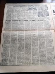 Son Havadis Gazetesi - 10 Haziran 1961 - Basın Ve CHP Yazan Gökhan Evliyaoğlu Köşe Yazısı - Cemal Madanoğlu İstifa Etti - İsmet İnönü'nün Akrabaları Kasım Gülek'i İstemiyor - Adalet Partisi İl Başkanlarını Toplantıya Çağırdı - Yassıada'da Ayşe Günel Dünkü Duruşmada Bayıldı - Kim Mecmuasının Bir Haberi Daha Asılsız Çıktı - Osman Bölükbaşı Mucur'a Gitti - İzmir Avukatları Hakim Abdullah Arı'yı İstiyor - 3. Dünya Harbinin İçindeyiz Yazan Nejat Arıkan Yazı Dizisi - Sarı Çizmeli Yazan Adviye Fenik - Türkiye'de Komünist Hareketleri Hazırlayan İlhan Darendelioğlu Yazı Dizisi - General Kasım'a Suikast Yapanlar Asılmayacak - Yassıada'da Perşembe Günü Yapılan Duruşma - Vatan Cephesi Davasında Sanıkların Müdafaaları - Basından Özetler - Bedava Ford Consul Otomobil - Necmi Mutlu Metin Oktay Ve Lefter Küçükandonyadis Hasta - Fenerbahçe B. Ahmet'i Transfer Etmek İstiyor - Vefa Kongresi 18 Haziran'da - Barselona Transfere Başladı - Vali Kupası Bugün Başlıyor - Arı Hafiye Çizen Harry Smith