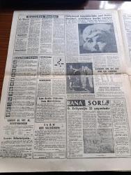 Son Havadis Gazetesi - 13 Haziran 1961 - İhtilal Hukuk Devletini Kurmak İçin Yapılmıştır - Halk Partisi Ve Hürriyet Yazan Peyami Safa Köşe Yazısı - Adnan Menderes'in Avukatı Burhan Apaydın Mahkum Oldu - Cemal Gürsel Seçim Erken Olmalı Diyor - İsmet İnönü Vecizelerinin Sigaralara Nasıl Girdiği Açıklanmadı - Yassıada'da Sanıklar Dikta İddialarını Reddetti - 3. Dünya Harbinin İçindeyiz Yazan Nejat Arıkan Yazı Dizisi - Kennedy'nin Hürriyet Mesajı Yazan Cevdet Perin - Türkiye Komünist Hareketleri Hazırlayan İlhan Darendelioğlu Yazı Dizisi - Amerikan Başkanı Kennedy Latin Amerikayı Ziyaret Edecek - Aktör Jeff Chandler Tekrar Hastaneye Yattı - Bozkurtların Ölümü Yazan Nihal Atsız - Marilyn Monroe'nun Annesi Deli Olarak Ölmüştü - Bugünkü Burç Falınız - Suat Mamat Milli Takımda Oynamak İstiyorum Dedi - Vali Kupası Bu Hafta Altı Maç İle Bitiyor - Puppo Sandro Milli Takımın İstirahate İhtiyacı Var Dedi - Kasımpaşa Takımında Mehmet Gür İstenmiyor - Arı Hafiye Çizen Harry Smith - Emirgan Kampı