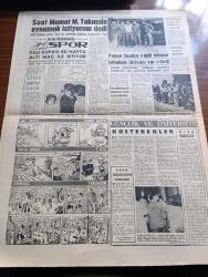 Son Havadis Gazetesi - 13 Haziran 1961 - İhtilal Hukuk Devletini Kurmak İçin Yapılmıştır - Halk Partisi Ve Hürriyet Yazan Peyami Safa Köşe Yazısı - Adnan Menderes'in Avukatı Burhan Apaydın Mahkum Oldu - Cemal Gürsel Seçim Erken Olmalı Diyor - İsmet İnönü Vecizelerinin Sigaralara Nasıl Girdiği Açıklanmadı - Yassıada'da Sanıklar Dikta İddialarını Reddetti - 3. Dünya Harbinin İçindeyiz Yazan Nejat Arıkan Yazı Dizisi - Kennedy'nin Hürriyet Mesajı Yazan Cevdet Perin - Türkiye Komünist Hareketleri Hazırlayan İlhan Darendelioğlu Yazı Dizisi - Amerikan Başkanı Kennedy Latin Amerikayı Ziyaret Edecek - Aktör Jeff Chandler Tekrar Hastaneye Yattı - Bozkurtların Ölümü Yazan Nihal Atsız - Marilyn Monroe'nun Annesi Deli Olarak Ölmüştü - Bugünkü Burç Falınız - Suat Mamat Milli Takımda Oynamak İstiyorum Dedi - Vali Kupası Bu Hafta Altı Maç İle Bitiyor - Puppo Sandro Milli Takımın İstirahate İhtiyacı Var Dedi - Kasımpaşa Takımında Mehmet Gür İstenmiyor - Arı Hafiye Çizen Harry Smith - Emirgan Kampı