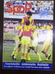 GELİŞİM SPOR DERGİSİ - 9 KASIM 1988 - SAYI: 14 - FEYYAZ UÇAR - GALATASARAY, FENERBAHÇE, BEŞİKTAŞ - ATTİLA GÖKÇE - İSMET GÜMÜŞDERE - FATİH TERİM - HINCAL ULUÇ - PERTEV ATASAY - SEDAT ÖZKOL - ALAIN PROST - SPORDA ŞİDDET - METİN TÜREL - MUSTAFA DENİZLİ - ENVER KATİP - TINAZ TIRPAN - NEDİM KURTİÇ - EROL TOGAY - ERMAN TOROĞLU - KAYHAN KAYNAK - IAN RUSH - SAFFET SANCAKLI - KEMAL SERDAR - ARKA KAPAK; TRABZONSPOR POSTERİ - 24 SAYFA TAM TAKIM SPOR DERGİSİ