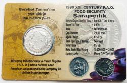 Fao 1999 Gıda Güvenliği Hatıra 50000 Lira..