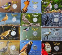 2020 Yılı Anadolu'ya Özgü Kuşlar Hatıra Para Seti..