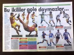 GELİŞİM SPOR DERGİSİ - 26 EKİM 1988 - SAYI: 12 - GALATASARAY, FENERBAHÇE, BEŞİKTAŞ - SCHUMACHER - ERGUN HİÇYILMAZ - RIDVAN DİLMEN - TAHSİN KAYA - ATTİLA GÖKÇE - BEHZAT ÇINAR - TRABZONSPOR - PERTEV ATASAY - HANS VAN BREUKELEN - TANJU ÇOLAK - HASAN SARIÇİÇEK - MUSTAFA DENİZLİ - GABRIELA SABATİNİ, TENİS - ÇİĞDEM TUNÇ - OĞUZ ÇETİN - HAMİT KAPLAN VE JUDO - AYKUT KOCAMAN - TÜLİN ARTIRIR - HEINZ HERMANN - RADE ZALAD - ARKA KAPAK; CEVAT PREKAZİ POSTERİ - 24 SAYFA TAM TAKIM SPOR DERGİSİ