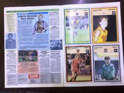 GELİŞİM SPOR DERGİSİ - 26 EKİM 1988 - SAYI: 12 - GALATASARAY, FENERBAHÇE, BEŞİKTAŞ - SCHUMACHER - ERGUN HİÇYILMAZ - RIDVAN DİLMEN - TAHSİN KAYA - ATTİLA GÖKÇE - BEHZAT ÇINAR - TRABZONSPOR - PERTEV ATASAY - HANS VAN BREUKELEN - TANJU ÇOLAK - HASAN SARIÇİÇEK - MUSTAFA DENİZLİ - GABRIELA SABATİNİ, TENİS - ÇİĞDEM TUNÇ - OĞUZ ÇETİN - HAMİT KAPLAN VE JUDO - AYKUT KOCAMAN - TÜLİN ARTIRIR - HEINZ HERMANN - RADE ZALAD - ARKA KAPAK; CEVAT PREKAZİ POSTERİ - 24 SAYFA TAM TAKIM SPOR DERGİSİ