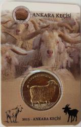 2015 Darphane Ankara Keçisi Hatıra Parası..