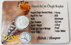 Anadolu'ya Özgü Kuşlar Serisi İbibik Hatıra Parası..