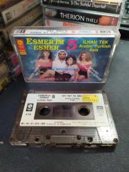 İLHAN TEK - ESMERİM ESMER 5 - ARABIC TURKISH FOLK - KASET [1989 Altınses Plak - kağıt baskı - sarı bandrol]