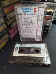 İLHAN TEK - ESMERİM ESMER 5 - ARABIC TURKISH FOLK - KASET [1989 Altınses Plak - kağıt baskı - sarı bandrol]