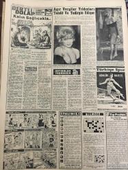 YENİ SABAH GAZETESİ 22 MART 1960 YIL :22 SAYI :7564--Uşak hadiseleri için dün 12 şahit dinlendi ---Ticaret Odası CHP nin yaptığı  teklifi reddetti ---Kültür Hürriyeti Kongresi Basın rejimini tenkid etti --Kayıp öğrenci sayısı artıyor --Bir şilep Haydarpaşa Mendireğine çarptı ---Amerikalı sağır -dilsiz bir kız ,Türk dilsizleri için bir kampanya açacak ---Hayır yarışı : Siyavuşgil ---Amerika da iş hayatını sekreterler  tanzim eder ---G.Afrika da kanlı nümayişler oluyor ---Spor -Toto resmen başladı --İstanbul -Sofya Güreş Müsabakası Bu Gece ---Spor -Toto nasıl oynanır nelere dikkat etmelidir ---Gençler 25 Mart da kampa girecekler --İzmirli idareciler şike maçı isnadını reddediyor ---Morrison ile ilgili protesto telgrafları devam ediyor --Amerika da Ay a üst kurmak için  çalışmalara başladı --Başvekil dün de istirahat etti ---