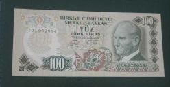 6 Emisyon I 04 seri 100 Lira Çil