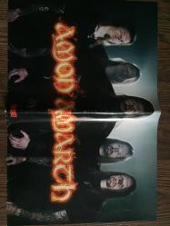 Amon Amarth - Slipknot / A3 ebadında lamine kaplı poster