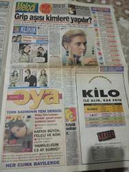 SABAH MELODİ GAZETESİ VE SABAH TELERAMA GAZETESİ KADINLARA ÖZEL - 21 Ekim 1994 -Karikatürler-Walt Disney/Boncuk-Mort Walker-Dick Browne/Bizim Aile-Tom Armstrong/Marvin-Graham Allen-John Dodd/Kral Kedi-Süleyman Turan/Dön Artık-Astroloji-Bülent Kısa-Klinik-Meltem Pusat-Telerama Programı-Sabah Filmleri-Öğlen Filmleri-Akşam Filmleri-Erdoğan Sevgin-Türkan Şoray'ın dizisi-bir Aşk uğruna-mehmet barlas-emin çölaşan-çiğ köfte rüstem-gönül yazar-ayhan ışık-fatih ertun-gazino'dan tabelaya-haydi eğlenceye-süper baba-şevket altuğ-sevinç Erbulak saç çizgi Cumhuriyet çınarı seçildi manşet-burak kut-neşe erberk-sanatçılar kanlı bıçaklı-ibrahim tatlıses-derya tuna-bir başka gece-muazzez Ersoy saçı çizgi Ahmet kaya-meral çelik-ali öztürk-grip aşısı kimlere yapılır-coşkun sabah-gençlik hevesi-güneş yine doğacak-uçurumun kenarında-müjde ar-atıf yılmaz-kim novak-şaka ile karışık-riziko-canlı gömülenler-Bir başka gece-laf lafı açıyor-Nilüfer konseri-açık tribün-derdini söyle
