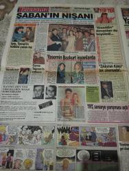 SABAH MELODİ GAZETESİ VE SABAH TELERAMA GAZETESİ KADINLARA ÖZEL - 7 Şubat 1994 -Karikatürler-Walt Disney/Boncuk-Mort Walker-Dick Browne/Bizim Aile-Tom Armstrong/Marvin-Graham Allen-John Dodd/Kral Kedi-Süleyman Turan/Dön Artık-Astroloji-Bülent Kısa-Klinik-Meltem Pusat-Telerama Programı-Sabah Filmleri-Öğlen Filmleri-Akşam Filmleri-Erdoğan Sevgin-Ateş hattı-reha muhtar-kurtuluş reçeteleri-hastane-bilge şen-hemşirelerin isyanı-a takımı-savaş ay-fenerbahçe seçildi mahallenin muhtarları-medyum memiş-objektif-kadir Çelik-pepsi-temel nişanlandı-Şaban'ın nişanı-açık öğretim-kemal sunal-özge özberk-Yasemin bozkurt-sonradan görmeler-tekin akmansoy-zıkkımın kökü-yatağınız savaş alanı değil-hulki saner-ümit efekan-gülşen bubikoğlu-berhan şimşek-büyük kedi-sonbahar aşkı-selçuk özer-nazan saatçi-keşanlı Ali destanı-fatma girik-fikret hakan-yasak ilişki-ahu Tuğba-Cüneyt Arkın-haberler-neriman Köksal-o bir melekti-necla nazır-nuri alço-olacak o kadar