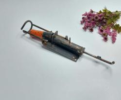 Köstebek Tabancası - Eskilerden Köstebek Avı Alet - Sağlam Demir Alet - E23