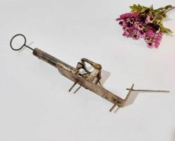 Antika Köstebek Tabancası - Eskilerden Köstebek Avı Alet - Manuel Kurulum Sağlam Demir Alet - 008