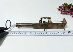 Antika Köstebek Tabancası - Eskilerden Köstebek Avı Alet - Manuel Kurulum Sağlam Demir Alet - 008