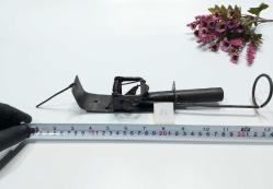 Antika Köstebek Tabancası - Eskilerden Köstebek Avı Alet - Manuel Kurulum Sağlam Demir Alet - KK