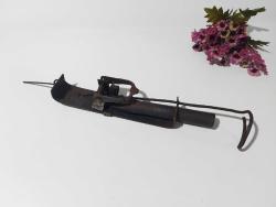 Antika Köstebek Tabancası - Eskilerden Köstebek Avı Alet - Manuel Kurulum Sağlam Demir Alet - 19