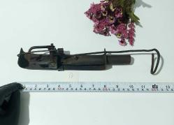 Antika Köstebek Tabancası - Eskilerden Köstebek Avı Alet - Manuel Kurulum Sağlam Demir Alet - 19