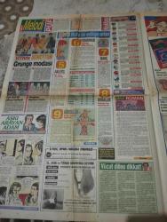 SABAH MELODİ TÜRKİYE'NİN TEK KADIN GAZETESİ -22 Kasım 1993 - Aşkı arayan adam-Süleyman Turan-melodi puf-astroloji-bülent kısa-melodi roman-aşk fırtınası-Klinik -yöneten meltem pusat-ikili ilişkiler-melodi restaurant-afiyet olsun-boncuk/Walt Disney -bizim aile/mort Walker -dick browne-marvin/Tom armstrong-kral kedi/Graham Allen -john dodd-melodi genç- yemekten sonra spor yapın-saçları soğuk su ile yıkayın-şapkalı kış-bereler genişliyor-oyuncakla gelen tehlike-el emeği göz nuru-müjde tan-vücut diline dikkat-akşam yemeği-elma ilaçtır-mutlu bir evliliğin sırları-fedakarlık-marketim-kırlangıç mısırözü yağı-çiçek özlü krem-bingo unsurmatik-selpak havlu-korkularınızın üzerine gidin-yulaf mucizesi-hamilelerde sırt ağrısı-ilk adımlara dikkat-kıymalı pay-tarot-cekette yeni stil-pembe dünya-jale-tokyo-pazar şöleni-japonya-doris day-yıllara meydan okuyor-kuzey vargın-yeşilçam-yırtık rahibe -whoopi goldberg-amerika yapımı-brenda epperson-ashley abbott-türk sinemaseverleri