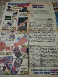 SABAH MELODİ TÜRKİYE'NİN TEK KADIN GAZETESİ -22 Kasım 1993 - Aşkı arayan adam-Süleyman Turan-melodi puf-astroloji-bülent kısa-melodi roman-aşk fırtınası-Klinik -yöneten meltem pusat-ikili ilişkiler-melodi restaurant-afiyet olsun-boncuk/Walt Disney -bizim aile/mort Walker -dick browne-marvin/Tom armstrong-kral kedi/Graham Allen -john dodd-melodi genç- yemekten sonra spor yapın-saçları soğuk su ile yıkayın-şapkalı kış-bereler genişliyor-oyuncakla gelen tehlike-el emeği göz nuru-müjde tan-vücut diline dikkat-akşam yemeği-elma ilaçtır-mutlu bir evliliğin sırları-fedakarlık-marketim-kırlangıç mısırözü yağı-çiçek özlü krem-bingo unsurmatik-selpak havlu-korkularınızın üzerine gidin-yulaf mucizesi-hamilelerde sırt ağrısı-ilk adımlara dikkat-kıymalı pay-tarot-cekette yeni stil-pembe dünya-jale-tokyo-pazar şöleni-japonya-doris day-yıllara meydan okuyor-kuzey vargın-yeşilçam-yırtık rahibe -whoopi goldberg-amerika yapımı-brenda epperson-ashley abbott-türk sinemaseverleri