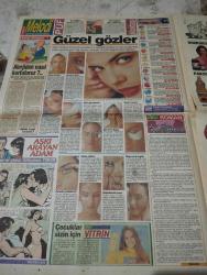 SABAH MELODİ TÜRKİYE'NİN TEK KADIN GAZETESİ -3 Aralık 1993 - Aşkı arayan adam-Süleyman Turan-melodi puf-astroloji-bülent kısa-melodi roman-aşk fırtınası-Klinik -yöneten meltem pusat-ikili ilişkiler-melodi restaurant-afiyet olsun-boncuk/Walt Disney -bizim aile/mort Walker -dick browne-marvin/Tom armstrong-kral kedi/Graham Allen -john dodd-melodi genç- kadının hala adı yok-renkli gözlük camı migreni iyileştiriyor-unıcef-işyerinde randıman-woody allen-peter ustinov-warren beatty-jack nicholson-burt reynolds-sayılarla kadınlar-güzel gözler-aleji dosyası-bozkurt reçel-helva-coca cola-etsuyu-hazır salep-paksoy ayçiçekyağı-mısırözü yağı-çamlıca-vileda-çocuk bezi-kalbimiz soğuk sevmiyor-uyuşturucu eve girerse-sarmısak baştacı-bruce Lee fırtınası-metin şentürk-paul newman-püsküllü kış
