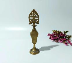 Sürmedan - Eskilerden Sürmelik - Makyaj Sürme Kutusu - Şişesi - Pirinç Sürmedan - Büyük Boy Gold - 77