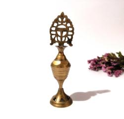 Sürmedan - Eskilerden Sürmelik - Makyaj Sürme Kutusu - Şişesi - Pirinç Sürmedan - Büyük Boy Gold - L9