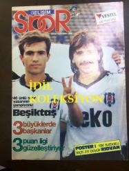 GELİŞİM SPOR DERGİSİ - 31 OCAK 1990 - SAYI: 78 - GALATASARAY, FENERBAHÇE, BEŞİKTAŞ - FEYYAZ UÇAR & METİN TEKİN - 194 FUTBOLCU RIDVAN DİLMEN'İ EN İYİ FUTBOLCU SEÇTİ - VESTEL LİG FİKSTÜRÜ - TANSEL ÇAPKINCI - LÜTFÜ ÖZEL - ERGUN HİÇYILMAZ - TEMEL ÖZALAK - TOBAGO - NBA, MICHAEL JORDAN SMAÇ BASARKEN FOTOĞRAFI - WITT ABONDONE - AFRİKA'DA FUTBOL - EN İYİ ORTA SAHA OYUNCUSU OĞUZ ÇETİN - SCHUMACHER - KENT ŞEKERLERİ 1990 REKLAMI, KENT SİNEM, KENT BONİBON, KENT TOPİK, KENT SESAME, KENT JELİBON, KENT TİPİTİP, KENT SAMBA MİNT,  KENT VİTOP - MEHMET DURUPINAR - METİN AŞIK - ALİ TANRIYAR - SÜLEYMAN SEBA - İHAP SUBAŞI - DR. KUTHAN FİŞEK - EFES PİLSEN - RALLİ YARIŞLARI - ROMARIO, BREZİLYA - ARKA KAPAK: RIDVAN DİLMEN POSTERİ - 24 SAYFA TAM TAKIM SPOR DERGİSİ