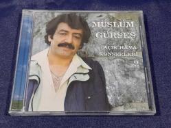MÜSLÜM GÜRSES AÇIK HAVA KONSERİ  MÜZİK CD (SIFIR)