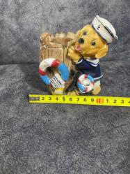 Denizci Köpek Kalemlik Biblo