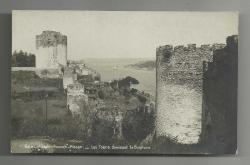 İSTANBUL RUMELİHİSARI ÇOK ESKİ DÖNEM ORİJİNAL FOTOKART...