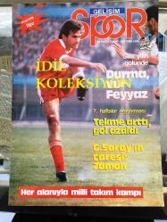 GELİŞİM SPOR DERGİSİ - 8 KASIM 1989 - SAYI: 66 - GALATASARAY, FENERBAHÇE, BEŞİKTAŞ - FEYYAZ UÇAR - RIDVAN DİLMEN - TANJU ÇOLAK - OĞUZ ÇETİN - GÖKHAN KESKİN - RIZA ÇALIMBAY -SEDAT BALKANLI - OĞUZ ÇETİN - ENGİN İPEKOĞLU - MICHAEL JORDAN - MIKE TYSON - FATİH ALTAYLI - ÖCAL ULUÇ - CASTROL GTX - FEYYAZ UÇAR - NBA - SİYAVUŞ - SİMFEREPOL - ARKA KAPAK; OĞUZ ÇETİN POSTERİ - 24 SAYFA TAM TAKIM SPOR DERGİSİ