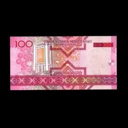 TÜRKMENİSTAN (2005) - 100 Manat (ÇİL 10/10)