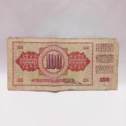 Yugoslavya 100 Dinar 1986 * Lütfen açıklamayı okuyunuz
