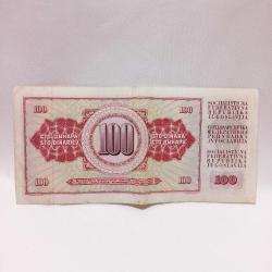 Yugoslavya 100 Dinar 1986 * Lütfen açıklamayı okuyunuz