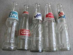 5 - KOLEKSİYONLUK 5 FARKLI GAZOZ ŞİŞESİ