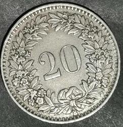 İSVİÇRE 1943   20   RAPPEN