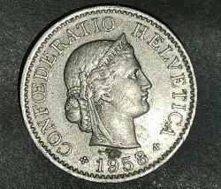 İSVİÇRE 1958  5   RAPPEN