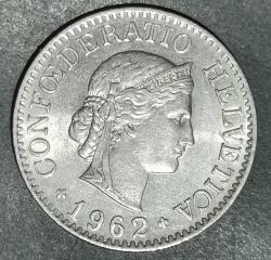 İSVİÇRE 1962   10  RAPPEN