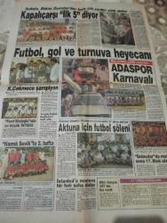 GÜNAYDIN İSTANBUL Gazetesi-25 Ağustos 1989- İstanbul'a özel gazete-devlet eski bakanı Adnan kahveci-nurettin sözen-trt'ye savaş-2 kanal hayal gibi-şişli gülbağ mahallesi-melih çoban-muammer duvarcı-ölüm rampası çizgi ikametgah skandalı-veliler dikkat seçildi anadolu liseleri-italyanlar-kraliçe gonca-zuhal karaca-irfan durgun-tehlikeye aldıran yok-gülbahar-erkekliğe ilk adım-zaman tünelinde-bizim mahalle-mecidiyeköy Dereboyu caddesi-günaydın sarı sayfalar-altın ilanlar-rus dansçılar-tehlikeli hafriyat-kömürde kalite-ölmek istedi-beykoz halk şenliği-futbol-turnuva heyecanı-ada spor karnavalı-küçükçekmece şampiyon-namık semih-aktuna-futbol şöleni-altılı ganyan-arsadaki yıldızlar-kapalı çarşı-tayyar sümen