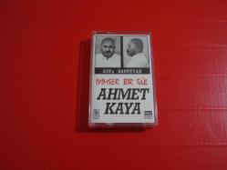 AHMET KAYA ADI BAHTİYAR İYİMSER BİR GÜL KAĞIT DÖNEM BASKI KASET