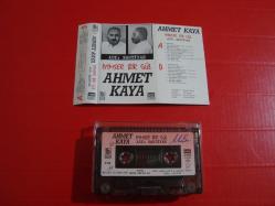 AHMET KAYA ADI BAHTİYAR İYİMSER BİR GÜL KAĞIT DÖNEM BASKI KASET