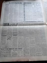 Son Havadis Gazetesi - 28 Haziran 1961 - Adalet Partisini Tebrik Yazan Gökhan Evliyaoğlu Köşe Yazısı - Kabinede Tadilat Yapılacak - Cemal Gürsel Benim İşittiğime Göre Adalet Partisi Anayasaya Hayır Demek Niyetindedir - Anayasa Hakkında Siyasi Partiler Serbestçe Görüşünü Beyan Edebilir - Kuveyt Bağımsızlığını Koruyacağını Bildirdi - Turgutlu'da Jandarmalar 23 Köylüyü Dövüp Soydu - Partilerin Radyodaki Propaganda Saatleri - Üçüncü Dünya Harbinin İçindeyiz Yazan Nejat Arıkan Yazı Dizisi - Türkiye'de Komünist Hareketleri Hazırlayan İlhan Darendelioğlu Yazı Dizisi - Vizonlu Venüs Yazan John O'Hara Yazı Dizisi - Bozkurtların Ölümü Yazan Nihal Atsız - Yassıada'da Muammer Aksoy Şahitlik Yaptı - Basından Özetler - Bugünkü Burç Falınız - Memleketi İsmet İnönü Kurtarmış - Komili Tuvalet Sabunları - Hilton'da Zehirlenme Olayların Sabotaj Olduğu Tesbit Edildi - Galatasaray Can Bartu Bize Yaramaz Haberini Yalanladı - Fenerbahçe Avrupa Kulüpler Kupasına İştirak Edemiyor - Avrupa Şampiyon Kulüpler